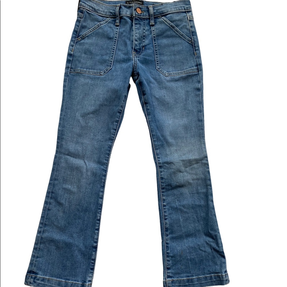Cropped jeans